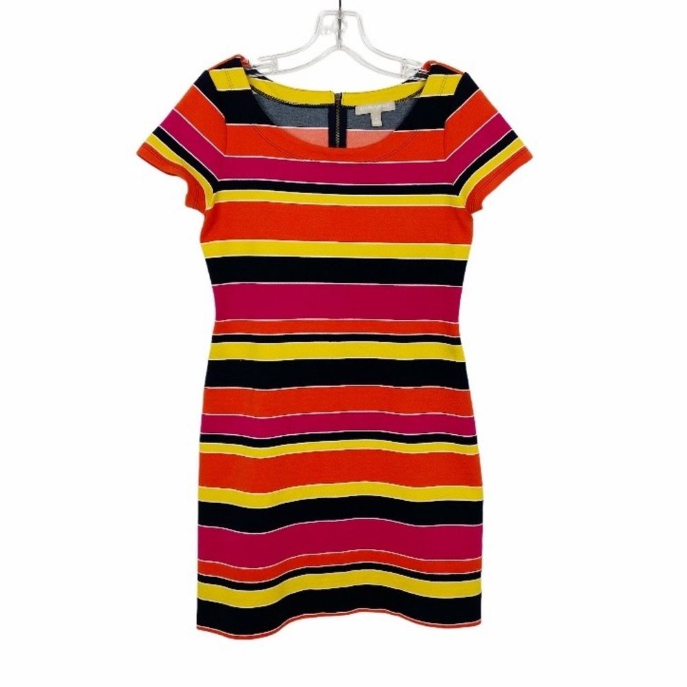 Banana Republic Multi-Colored Striped Dress Size 4
